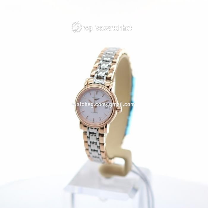 Longines Presence Womens watch Automatic Gold Steel L4.321.1.12.7 2