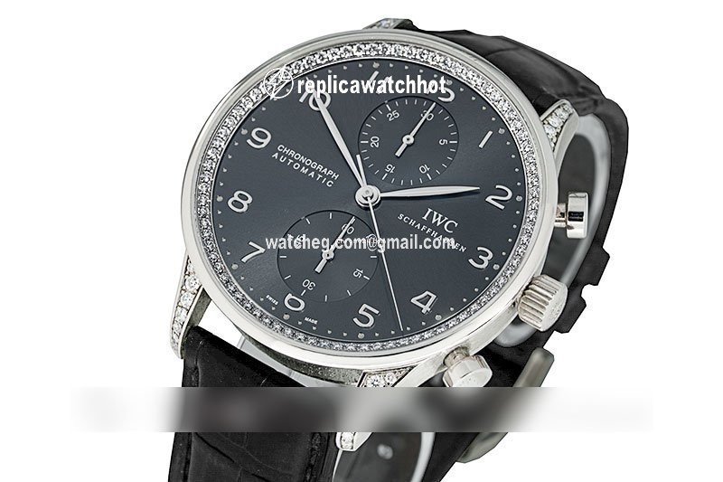 IWC Portuguese Chronograph Automatic White gold IW371439 2