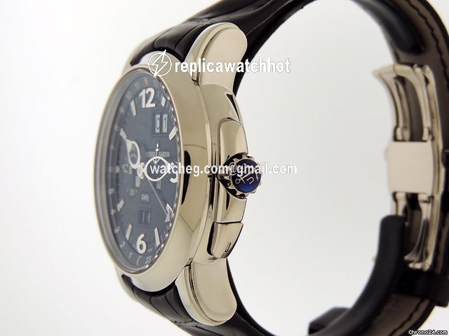 Ulysse Nardin GMT + - Perpetual Mens watch Unisex Automatic White gold 320-60 62 2