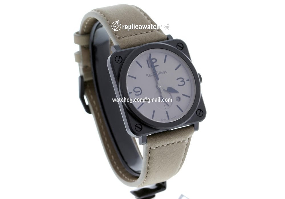 Bell & Ross BR S Mens watch Unisex Quartz Ceramic BRS-DESERT-CEM 2