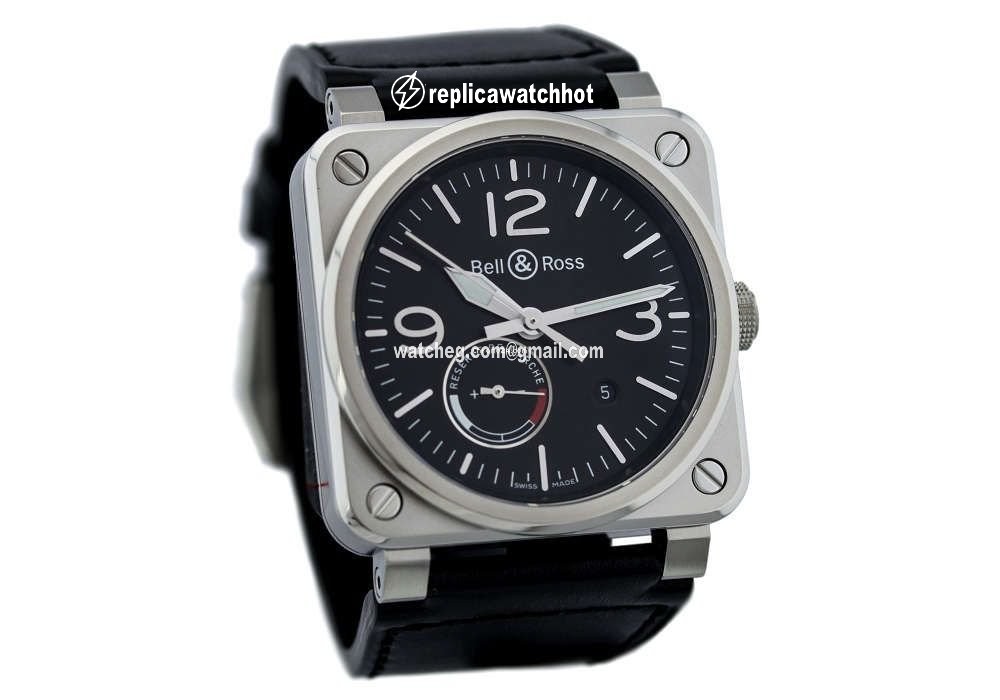 Bell & Ross BR 03-97 Reserve de Marche Mens watch Unisex Automatic Steel BR0397-BL-SI SCA 2