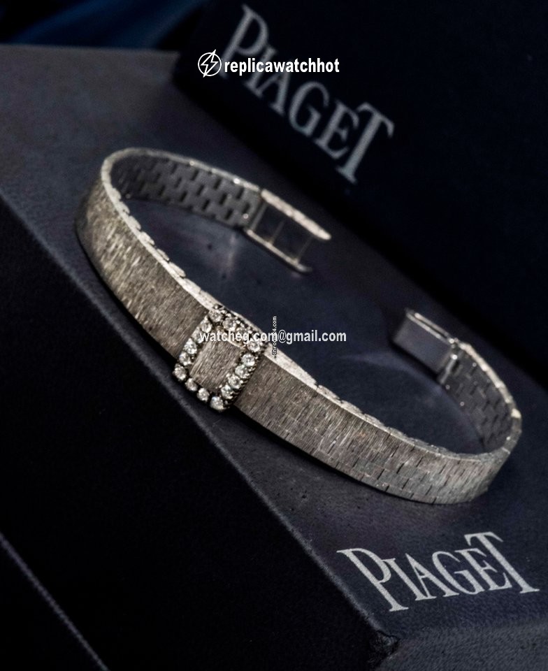 Piaget Womens watch Manual winding White gold 1960s Piaget Concealed Dial Diamond Set 18KT White Gold Ladi 2