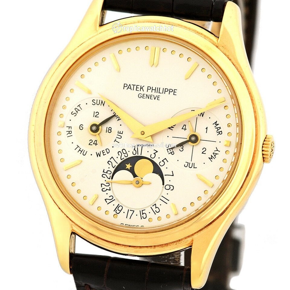 Patek Philippe Perpetual Calendar Mens watch Unisex Automatic Yellow gold 3940 J 2