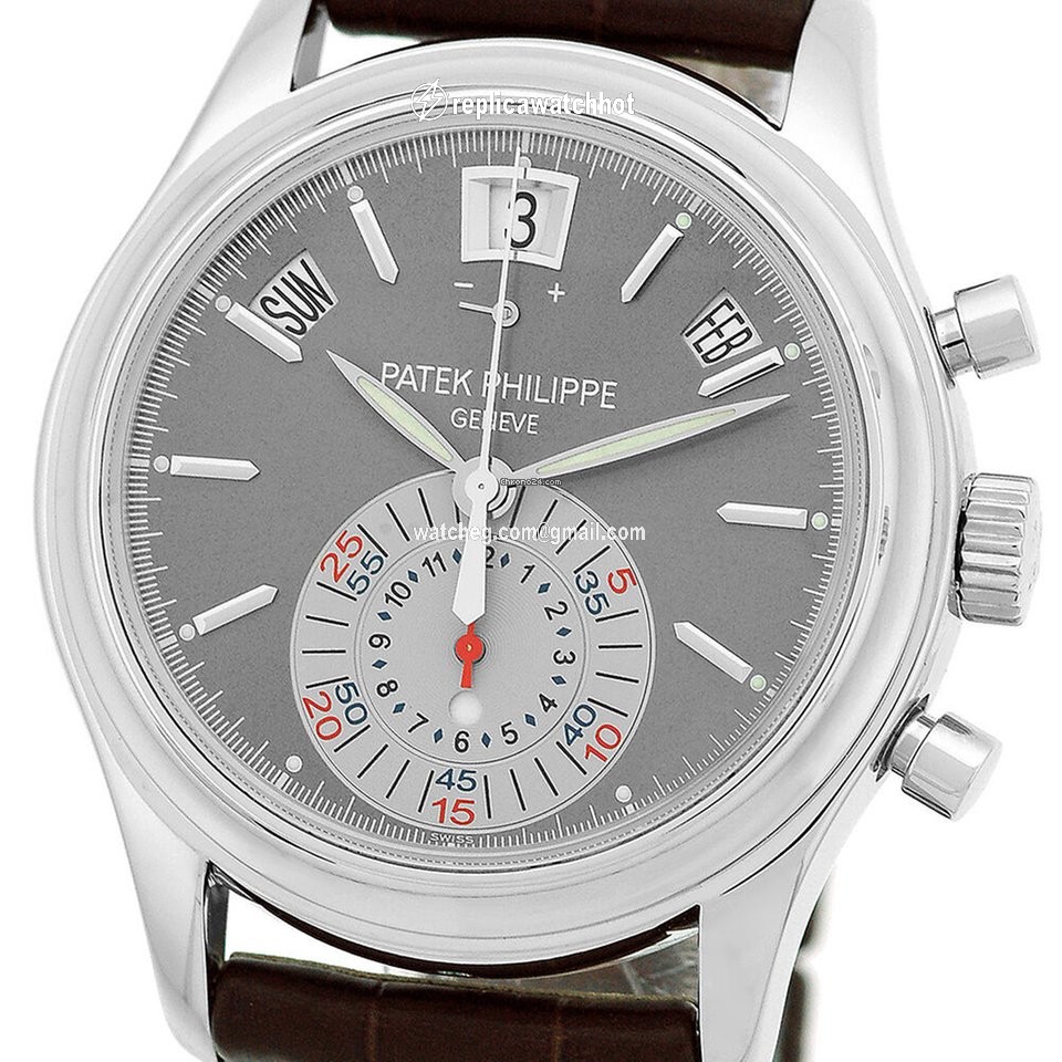 Patek Philippe Annual Calendar Chronograph Mens watch Unisex Automatic Platinum 5960 2