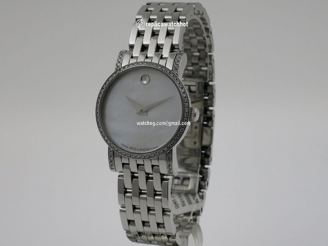 Movado Museum Womens watch Automatic Steel 84 N8 1870S 2