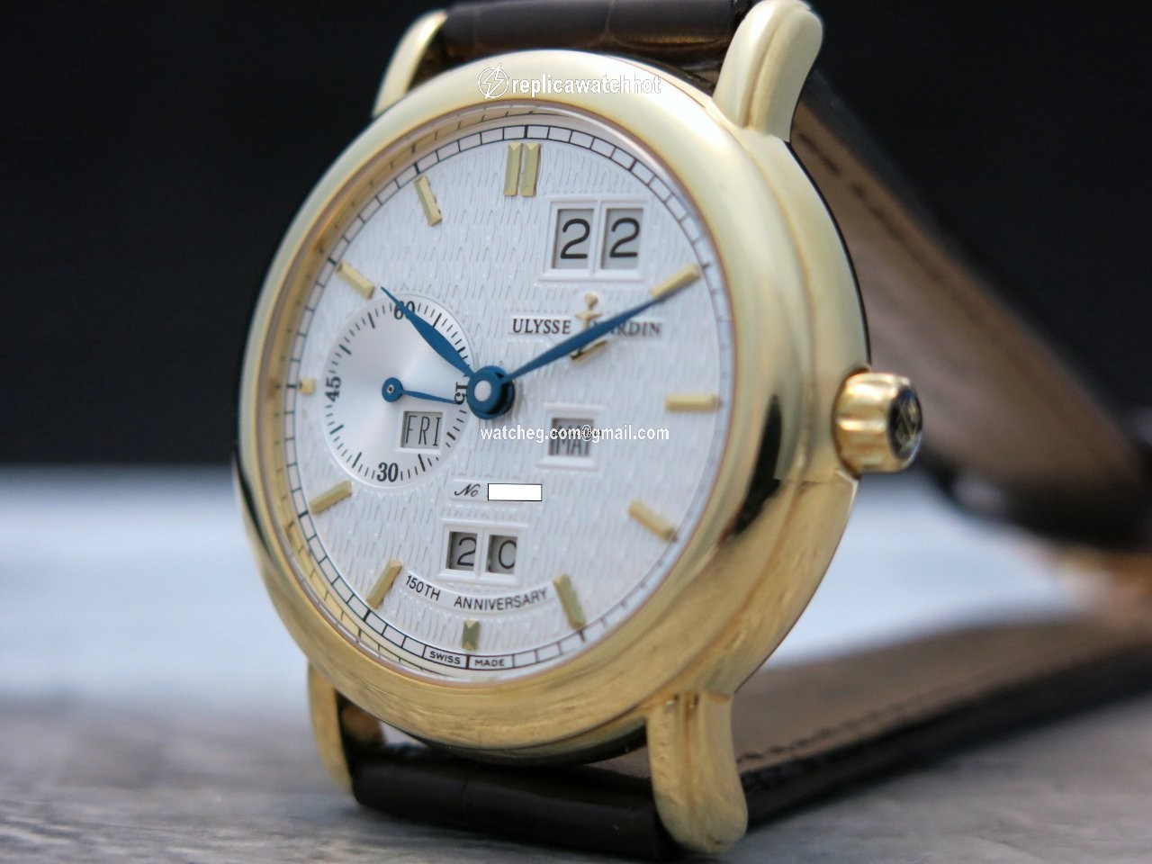 Ulysse Nardin Mens watch Unisex Automatic Yellow gold 311.22 2