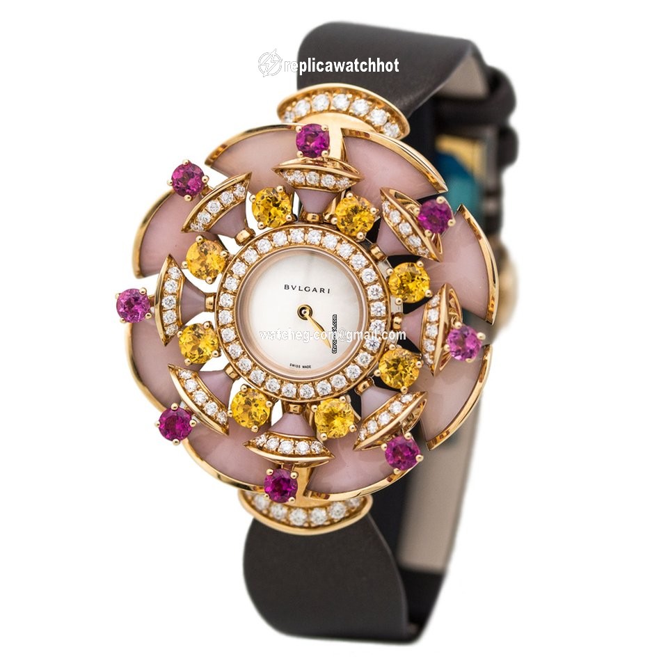 Bulgari Womens watch Quartz Rose gold 102420 DVP39WGD1OTGL 2