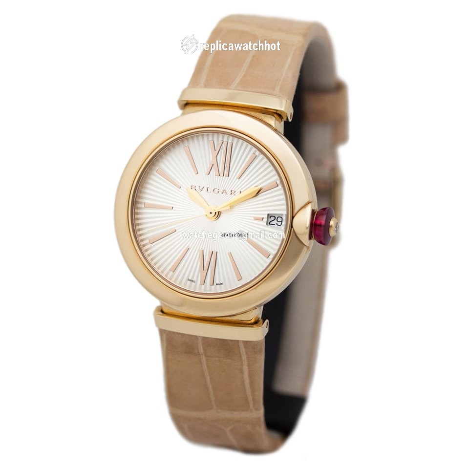 Bulgari Lucea Womens watch Automatic Rose gold 102328 LUP33C6GLD 2