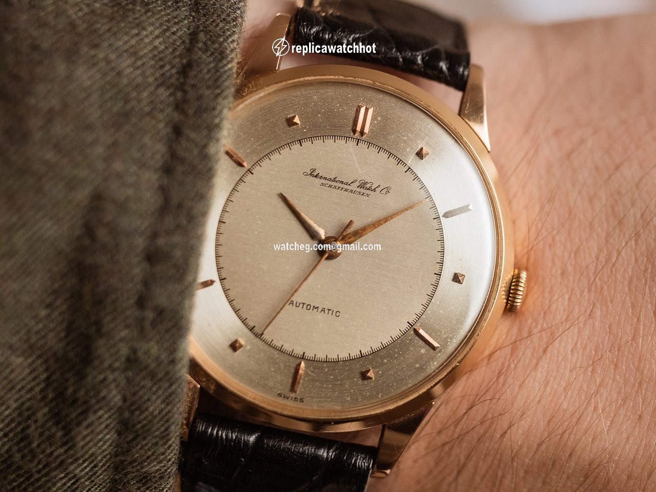 IWC Mens watch Unisex Automatic Rose gold 85 2