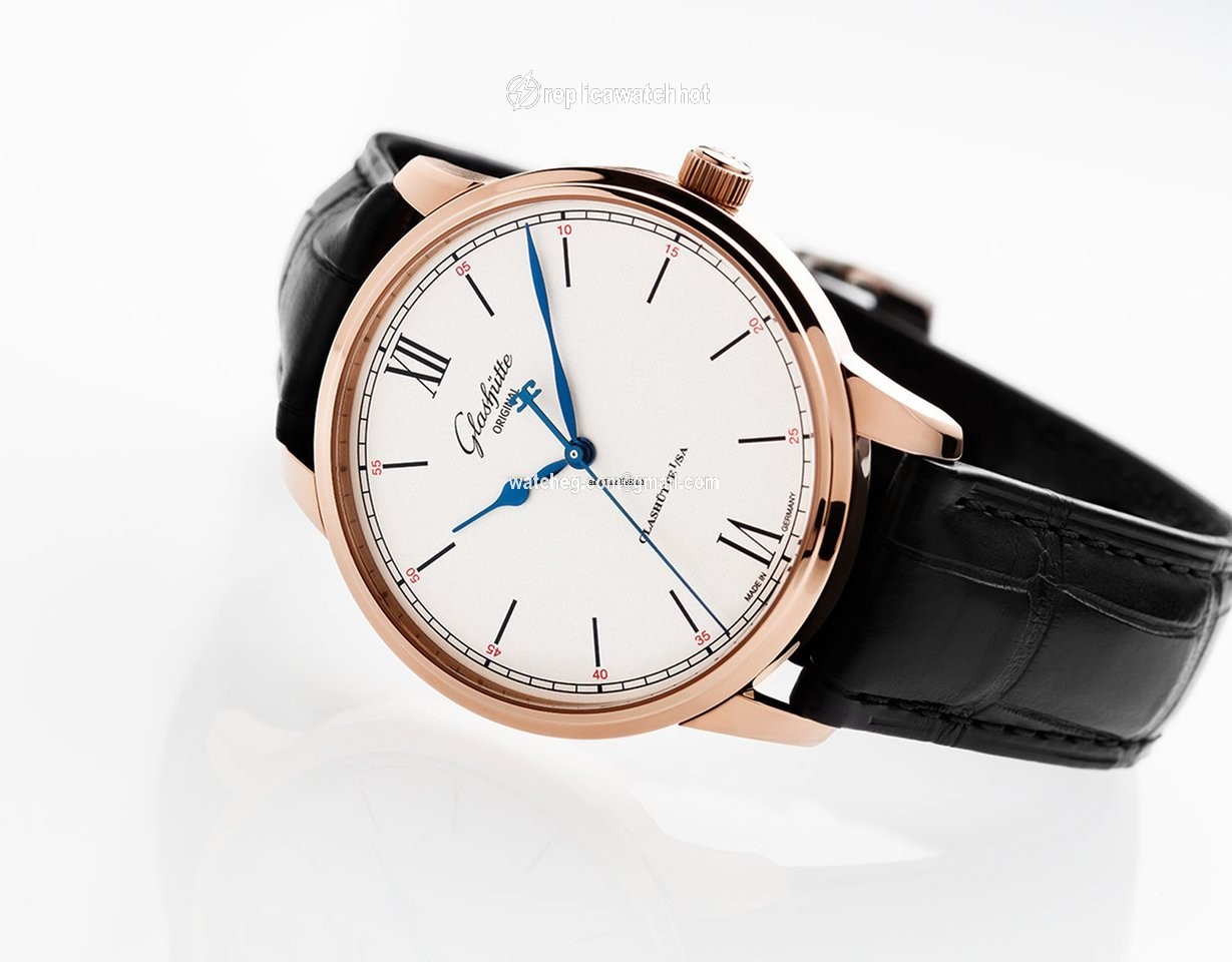 Glashtte Original Senator Excellence Mens watch Unisex Automatic Red gold 1-36-01-02-05-30 2