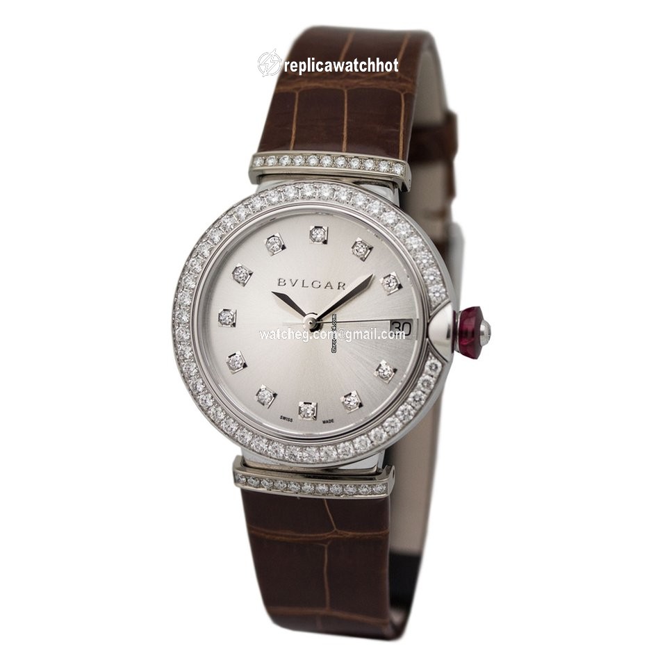 Bulgari Lucea Womens watch Automatic White gold 102645 LUW33C6GDDLD 11.A 2