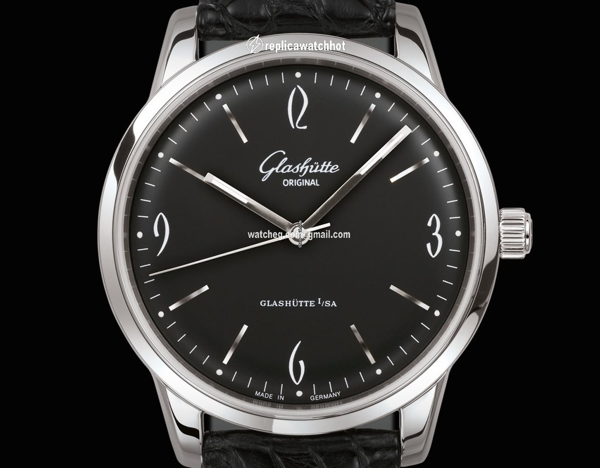 Glashtte Original Sixties Mens watch Unisex Automatic Steel 1-39-52-04-02-04 2