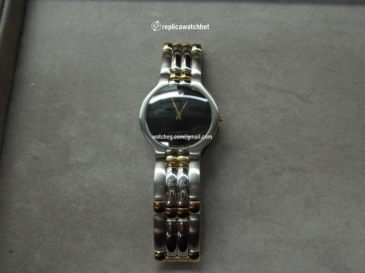 Movado Mens watch Unisex Quartz Steel Movado 84.A2.0871.0479 2