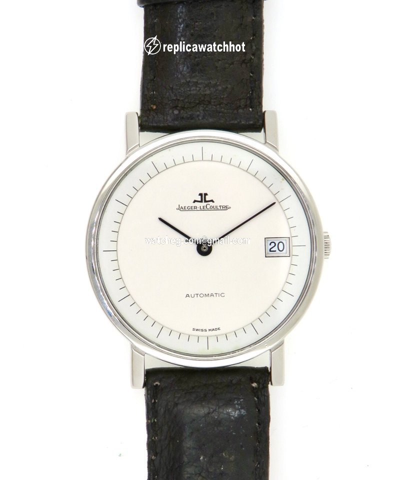 Jaeger-LeCoultre Mens watch Unisex Automatic Steel J98020 Extra Slim Automatic Case 34.5mm. Stainless Steel Men Watch 2