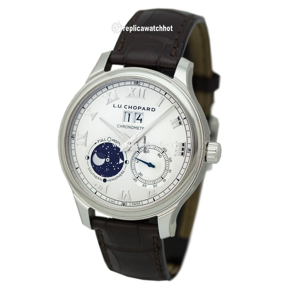 Chopard L.U.C Mens watch Unisex Automatic White gold 161969-1001 2