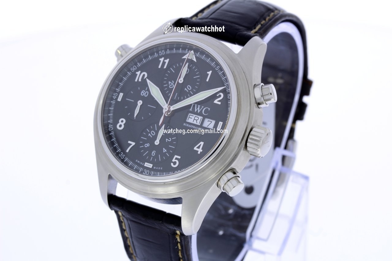 IWC Pilot Double Chronograph Automatic Steel IW371333 2