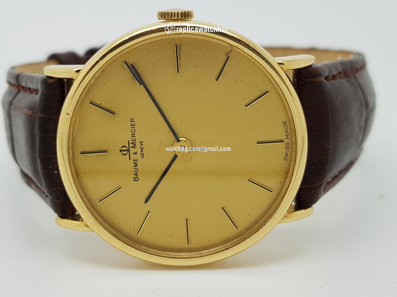 Baume & Mercier Mens watch Unisex Manual winding Yellow gold 35103 2