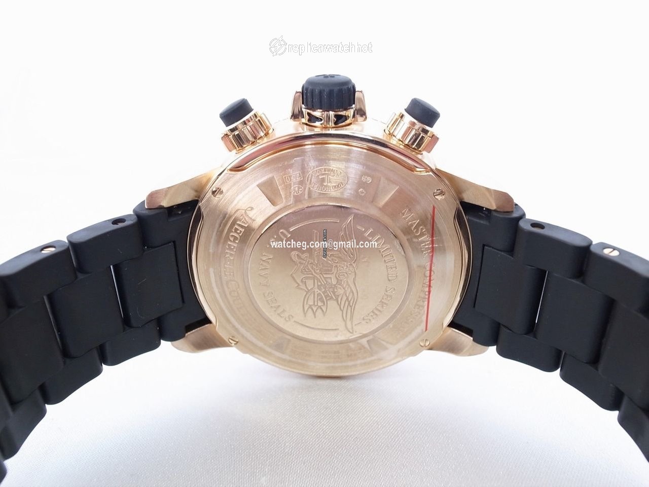Jaeger-LeCoultre Master Compressor Diving Chronograph GMT Navy SEALs Mens watch Unisex Automatic Rose gold Q1782770 2