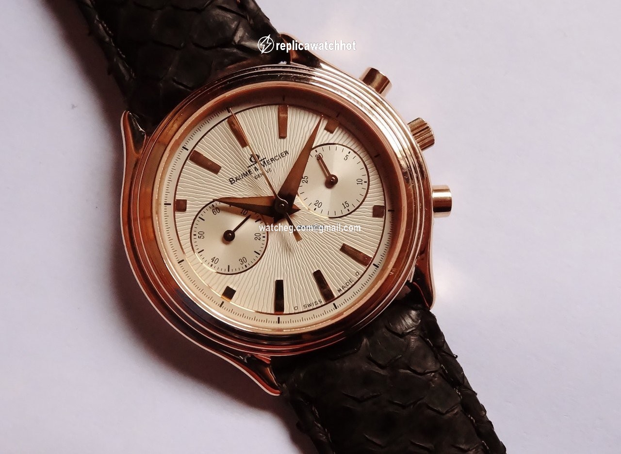 Baume & Mercier Mens watch Unisex Manual winding Rose gold MV045184 2