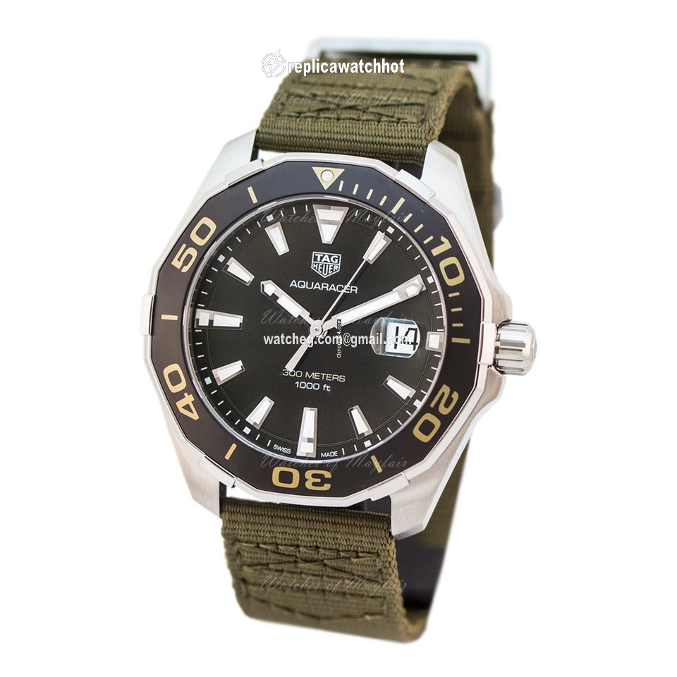 TAG Heuer Aquaracer Mens watch Unisex Quartz Steel WAY101E.FC8222 2