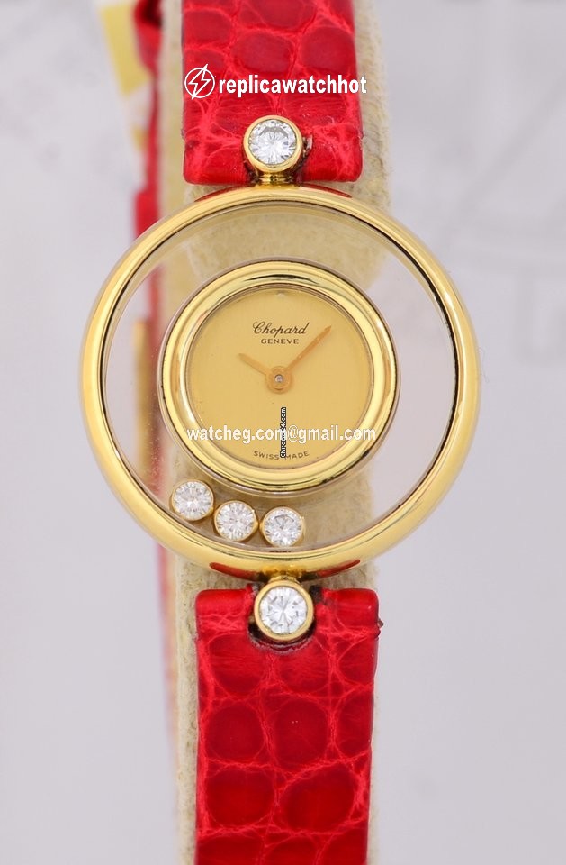 Chopard Happy Diamonds Womens watch Quartz Yellow gold 20 4802 2