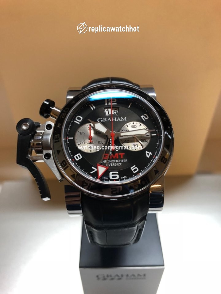 Graham Chronofighter Oversize Mens watch Unisex Automatic Steel 2OVGS.B39A.C118S 2