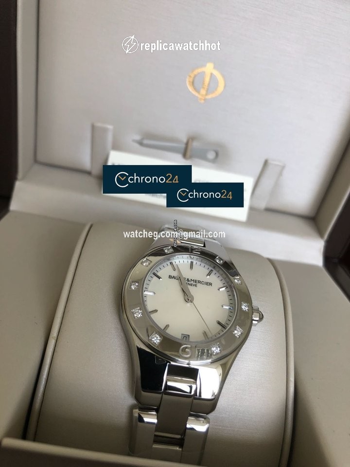 Baume & Mercier Linea Womens watch Quartz Steel M0A10071 2