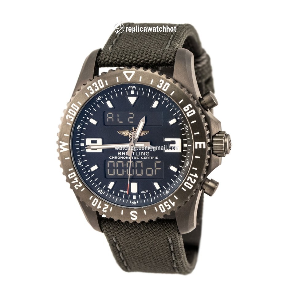 Breitling Chronospace Military Mens watch Unisex Quartz Steel M78367101B1W1 2
