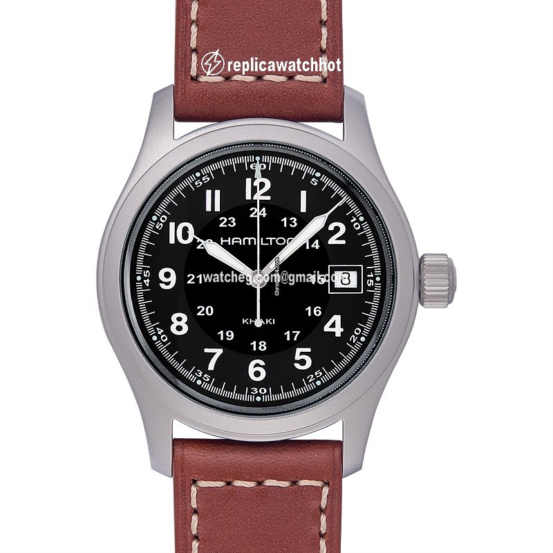Hamilton Khaki Field Mens watch Unisex Quartz Steel H68411533 2