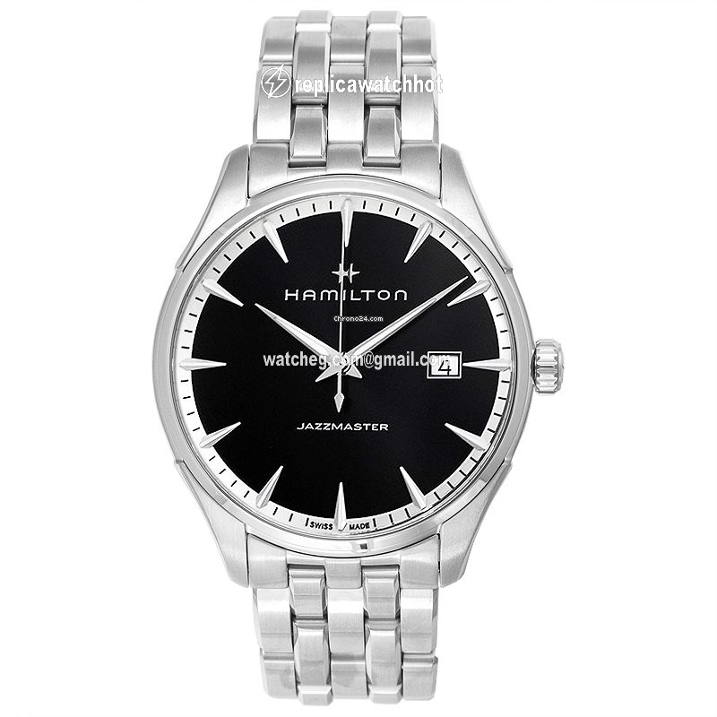 Hamilton Jazzmaster Mens watch Unisex Quartz Steel H32451131 2