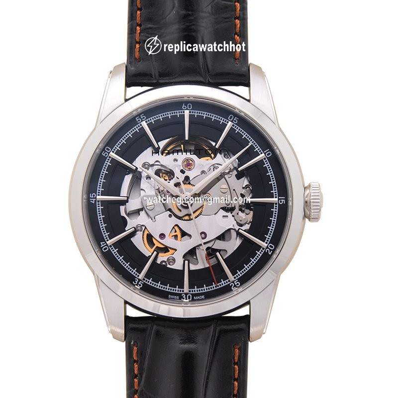 Hamilton Railroad Mens watch Unisex Automatic Steel H40655731 2