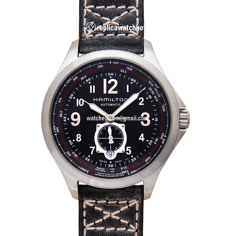 Hamilton Khaki Aviation Mens watch Unisex Automatic Steel H76655733 2