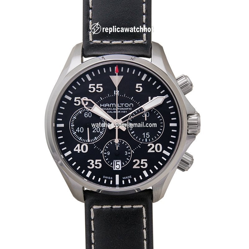 Hamilton Khaki Pilot Mens watch Unisex Automatic Steel H64666735 2