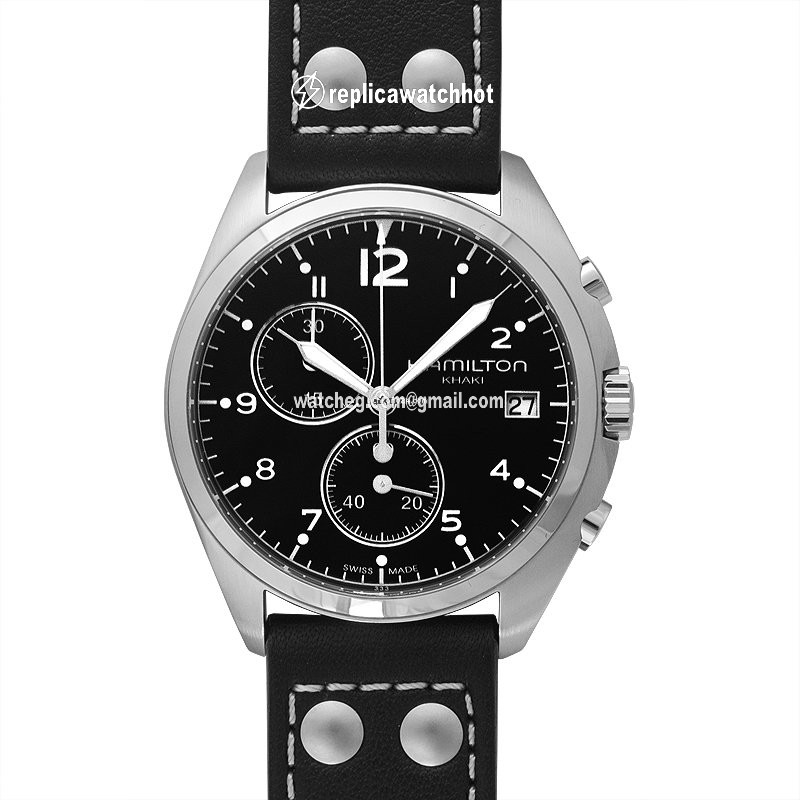 Hamilton Khaki Pilot Pioneer Mens watch Unisex Quartz Steel H76512733 2