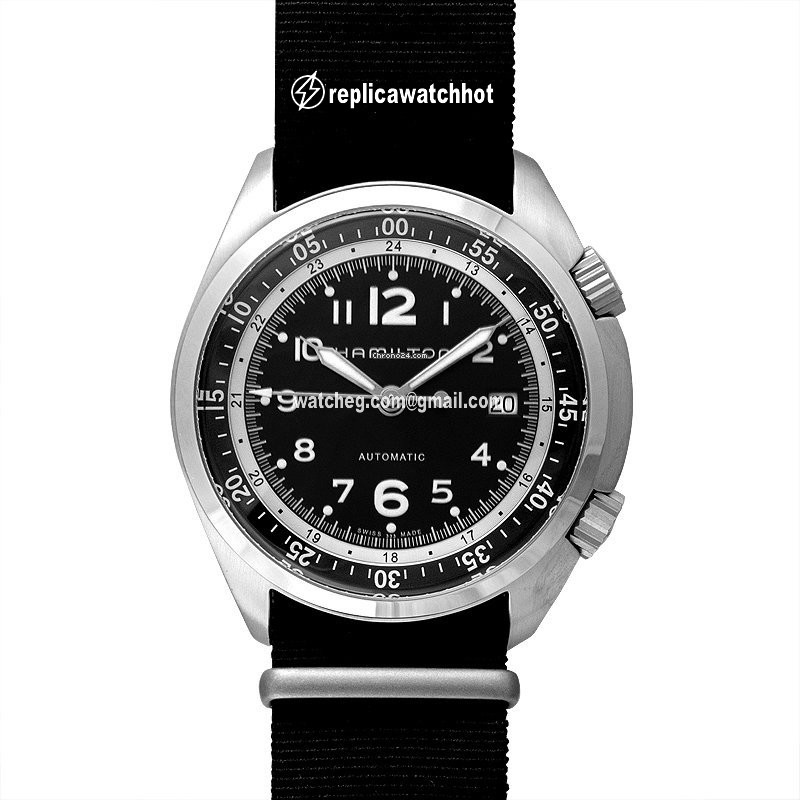 Hamilton Khaki Pilot Pioneer Mens watch Unisex Automatic Steel H76455933 2