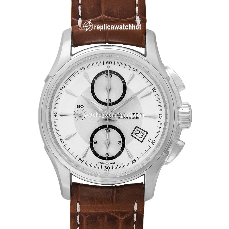 Hamilton Jazzmaster Auto Chrono Mens watch Unisex Automatic Steel H32616553 2