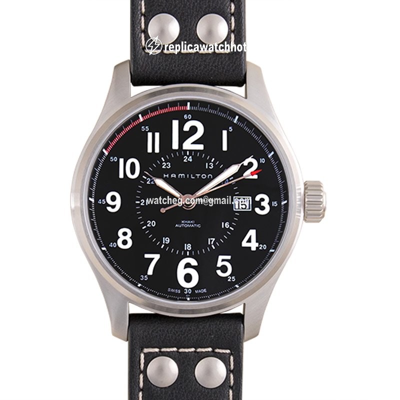Hamilton Khaki Field Officer Mens watch Unisex Automatic Steel H70615733 2