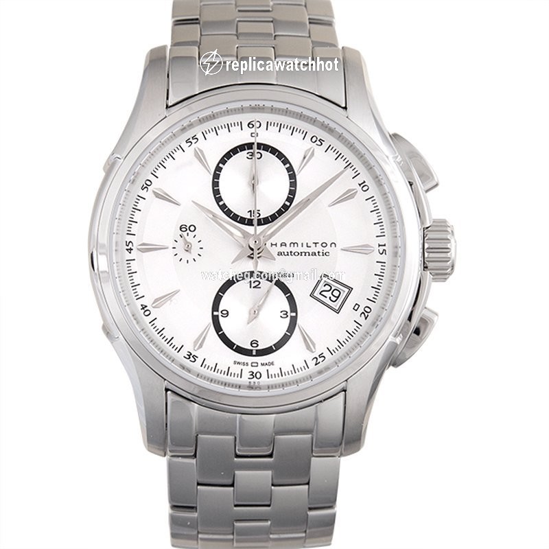Hamilton Jazzmaster Auto Chrono Mens watch Unisex Automatic Steel H32616153 2
