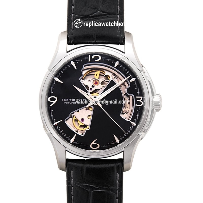 Hamilton Jazzmaster Open Heart Mens watch Unisex Automatic Steel H32565735 2