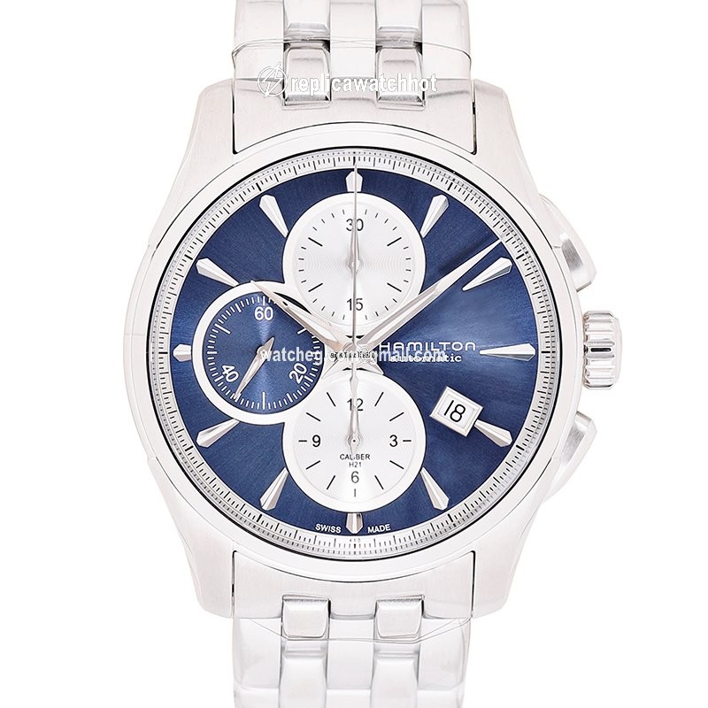 Hamilton Jazzmaster Auto Chrono Mens watch Unisex Automatic Steel H32596141 2