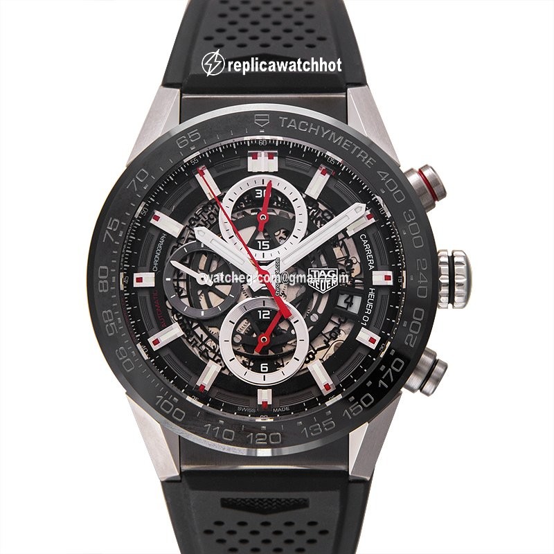 TAG Heuer Carrera Calibre HEUER 01 Mens watch Unisex Automatic Steel CAR201V.FT6046 2