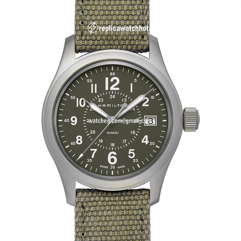 Hamilton Khaki Field Mens watch Unisex Quartz Steel H68201963 2