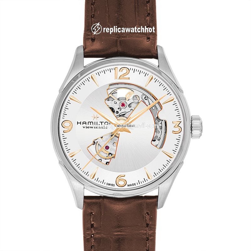 Hamilton Jazzmaster Open Heart Mens watch Unisex Automatic Steel H32705551 2