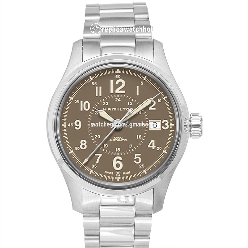 Hamilton Khaki Field Mens watch Unisex Automatic Steel H70305193 2