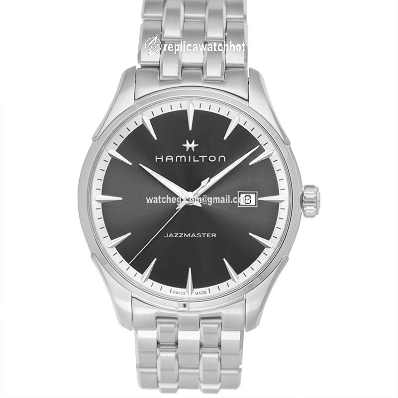 Hamilton Jazzmaster Mens watch Unisex Quartz Steel H32451181 2