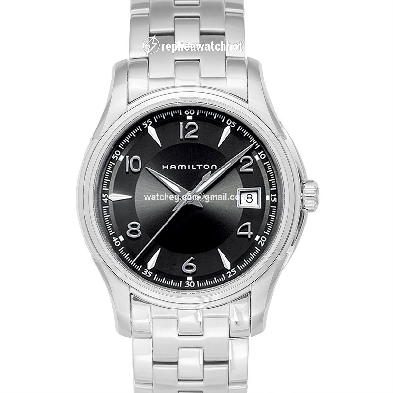 Hamilton Jazzmaster Mens watch Unisex Quartz Steel H32411135 2