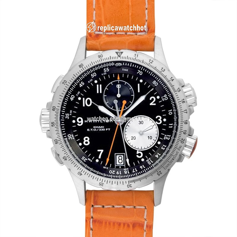 Hamilton Khaki Aviation Mens watch Unisex Quartz Steel H77612933 2