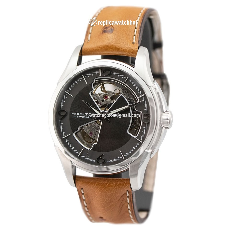 Hamilton Jazzmaster Open Heart Mens watch Unisex Automatic Steel H32565585 2