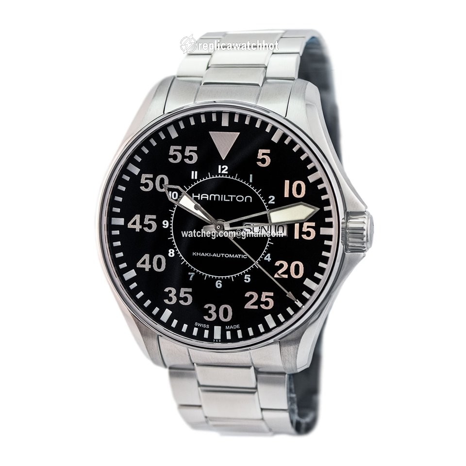 Hamilton Khaki Pilot Mens watch Unisex Automatic Steel H64715135 2