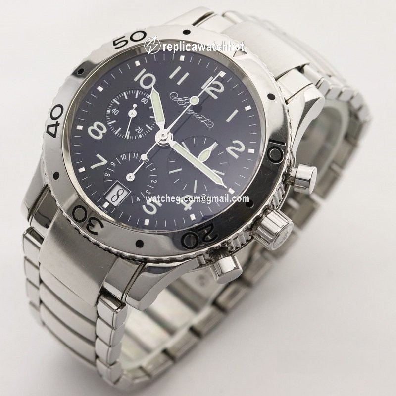 Breguet Type XX - XXI - XXII Mens watch Unisex Automatic Steel 3820ST H2 SW9 2